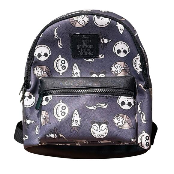 NWOT Hot Topic Bioworld Disney Nightmare Before Christmas Mini Backpack - Picture 1 of 6